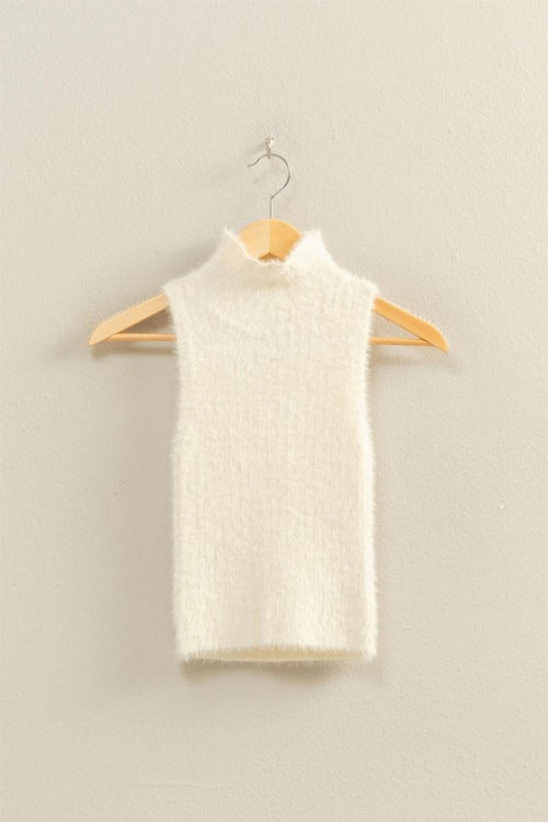 Fuzzy Rib Knit Top