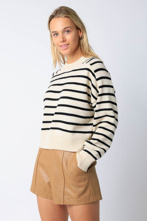 Striped Oversized Sweater