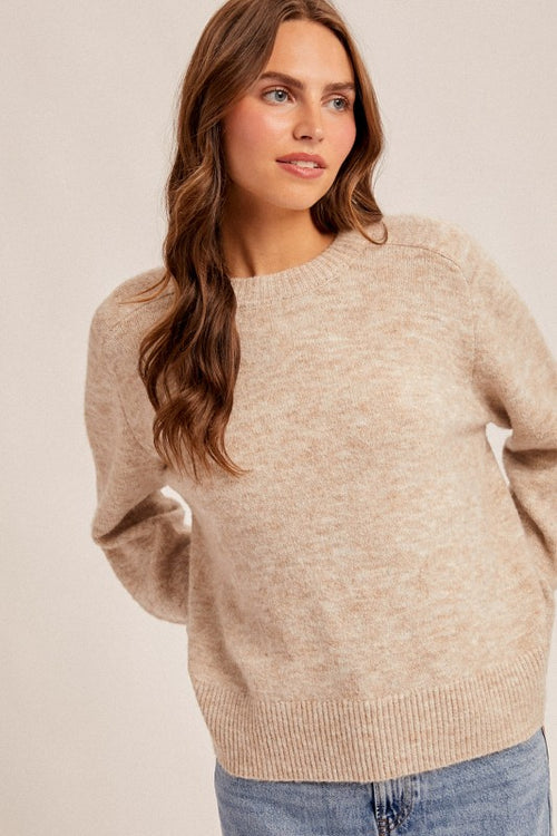 Oversized Neutral Sweater