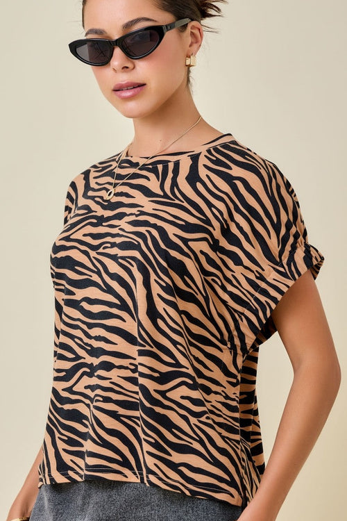 Tiger Print Shirt