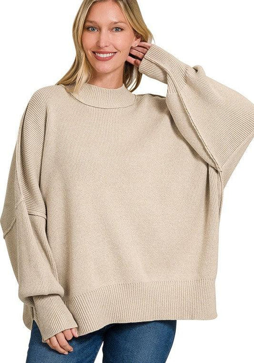 Oversized Ribbed Sweater