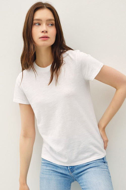 Classic White Tee