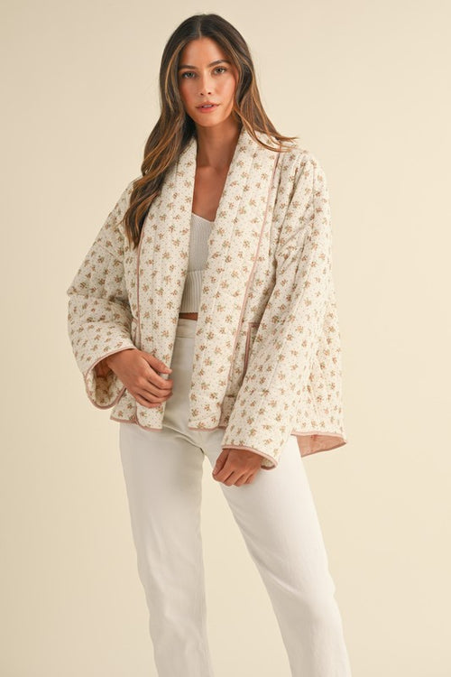 Floral Quilted Jacket