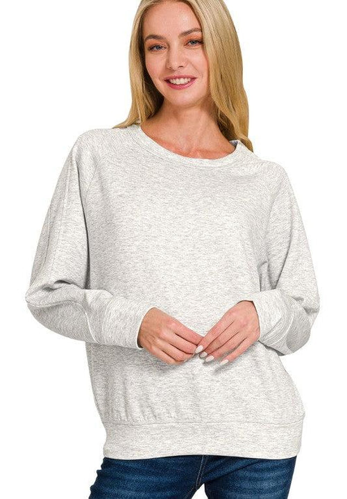 Heather Grey Pullover