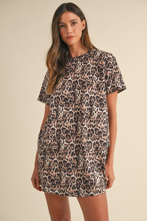 Leopard Mini Dress