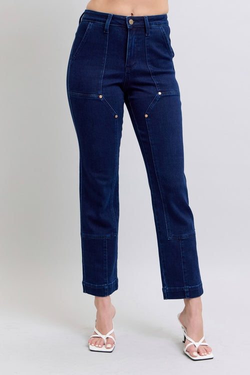 Patch Detail Jeans