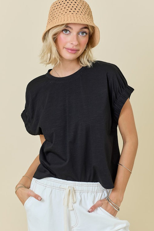 Elastic Cuff Shirt