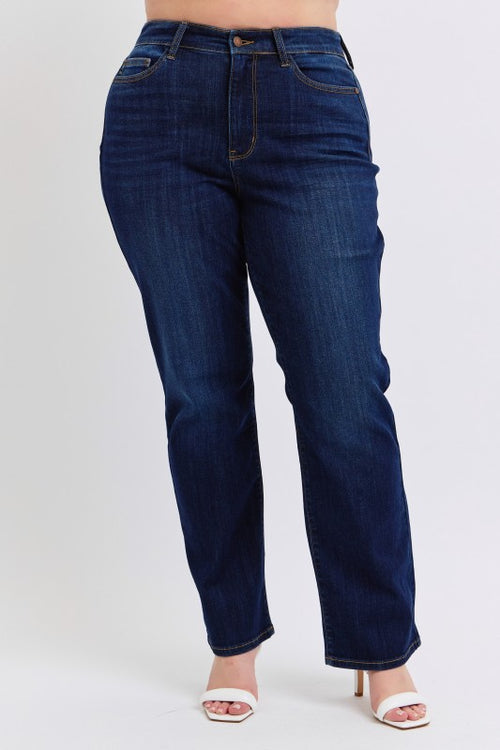 Curvy Straight Leg Jeans