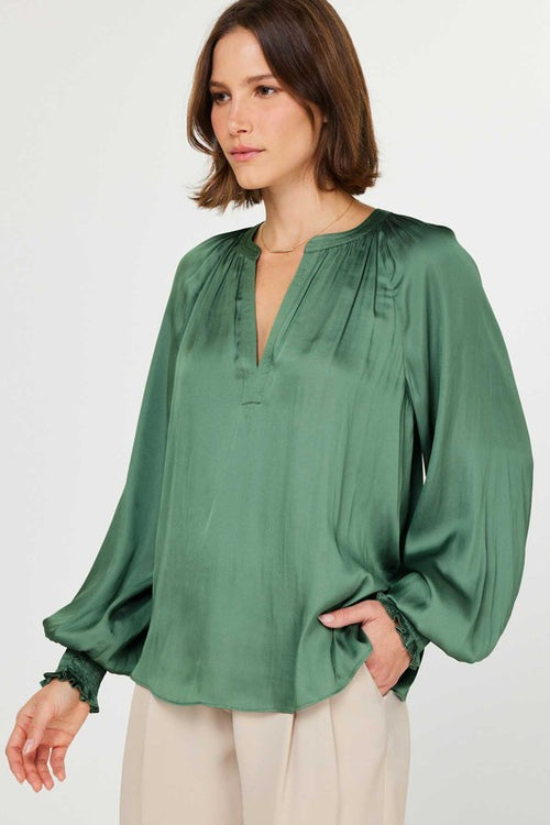 Smock Cuff Blouse