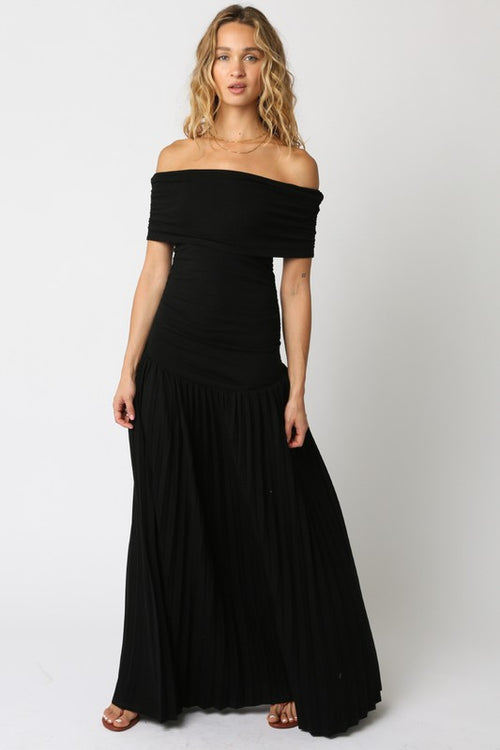 Off The Shoulder Maxi Dress