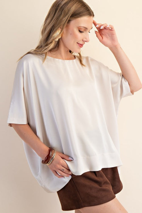 Flowy Satin Top