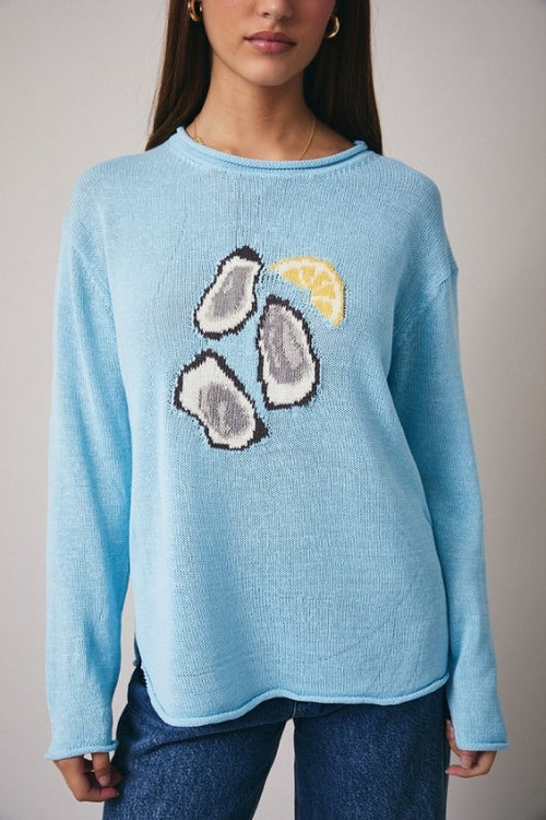 Blue Oyster Sweater