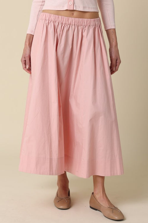 Cotton Maxi Skirt