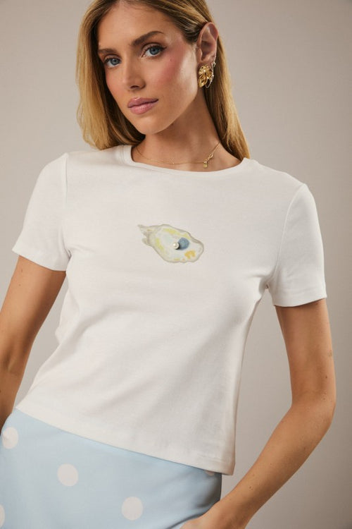Oyster Pearl Tee Shirt