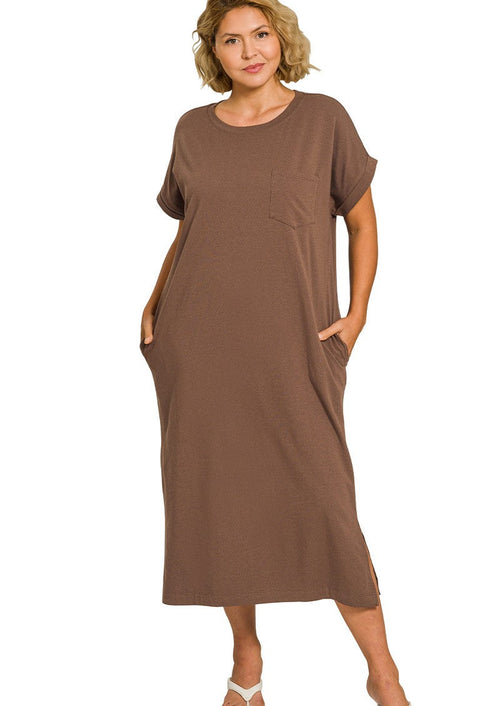 Soft T-shirt Midi Dress