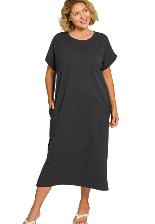 Soft T-shirt Midi Dress