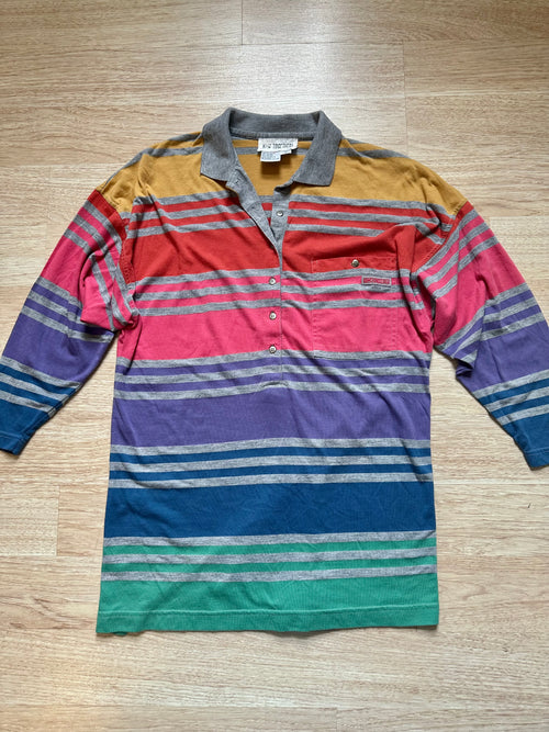 Together! Multi Stripe Top