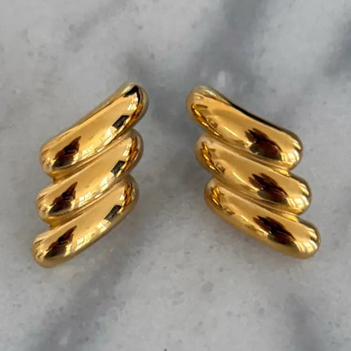 Gold Layer Post Earrings