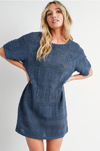 Crochet Cover-Up Dress