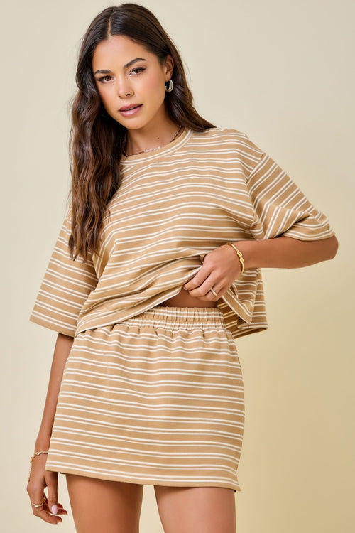 Mustard Striped Shirt