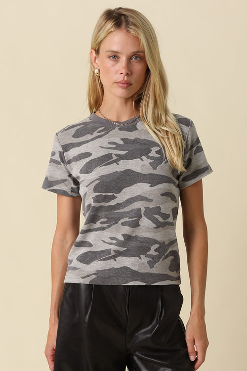 Grey Camo Tee