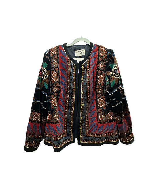 Vintage Cotton Velvet Jacket