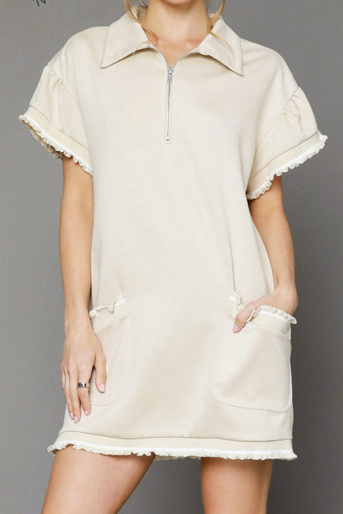 Frill Hem Activity Dress