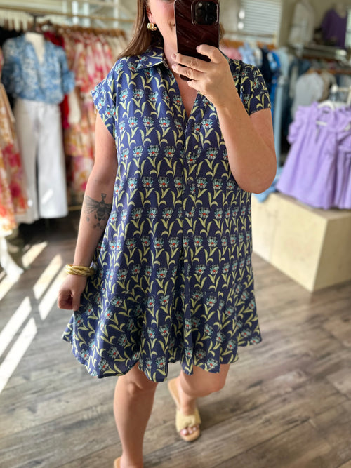 Morris Floral Mini Dress