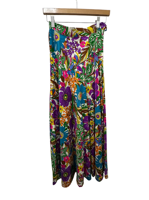 Multicolor Floral Skirt