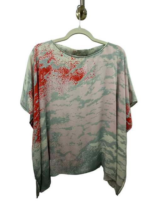Diane von Furstenberg Silk Poncho Top