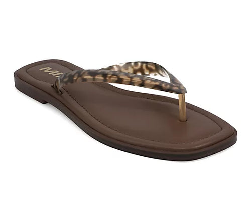 Leopard Flip Flops